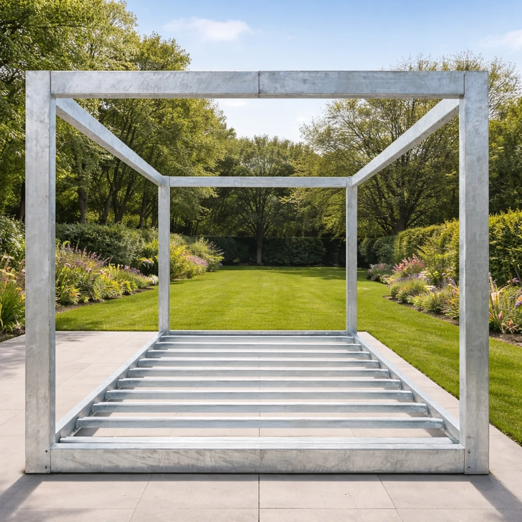 Modular 6x3m Steel Building Structure | Modular Prefabricated Portable Building Container Frame