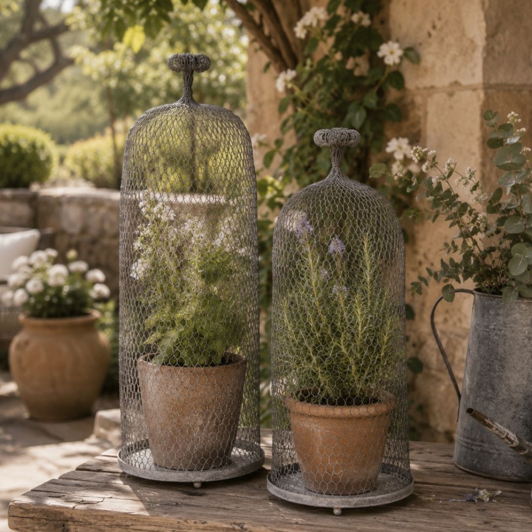Wire Garden Domes